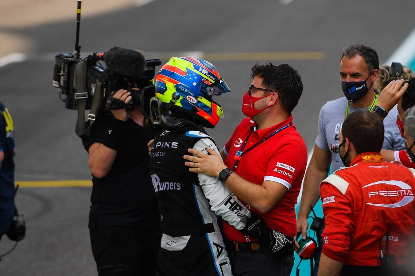 Oscar won the F2 and F3 titles with PREMA Racing