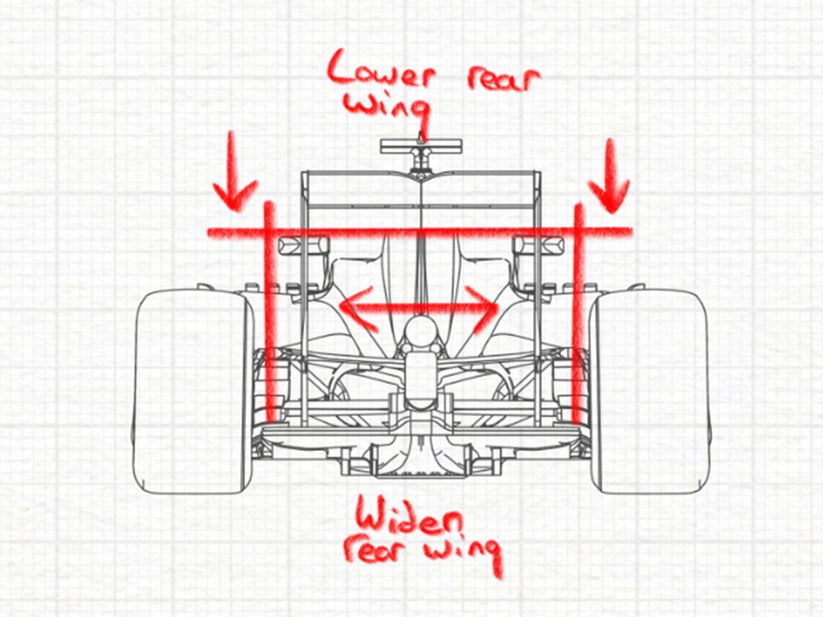 Rear wing two