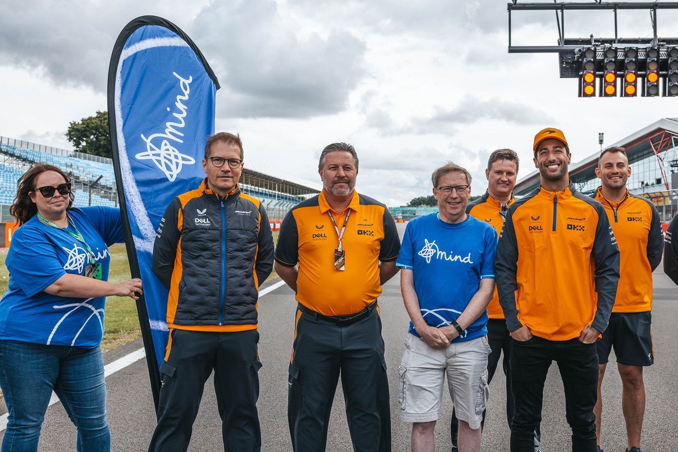 'One Lap for Mind' was a fundraising challenge held at the British Grand Prix