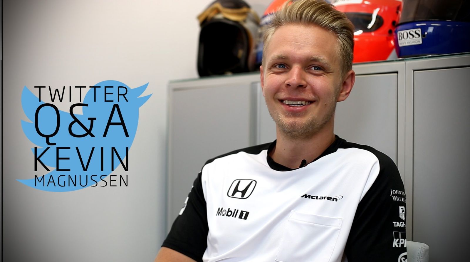Twitter Q&A with Kevin Magnussen