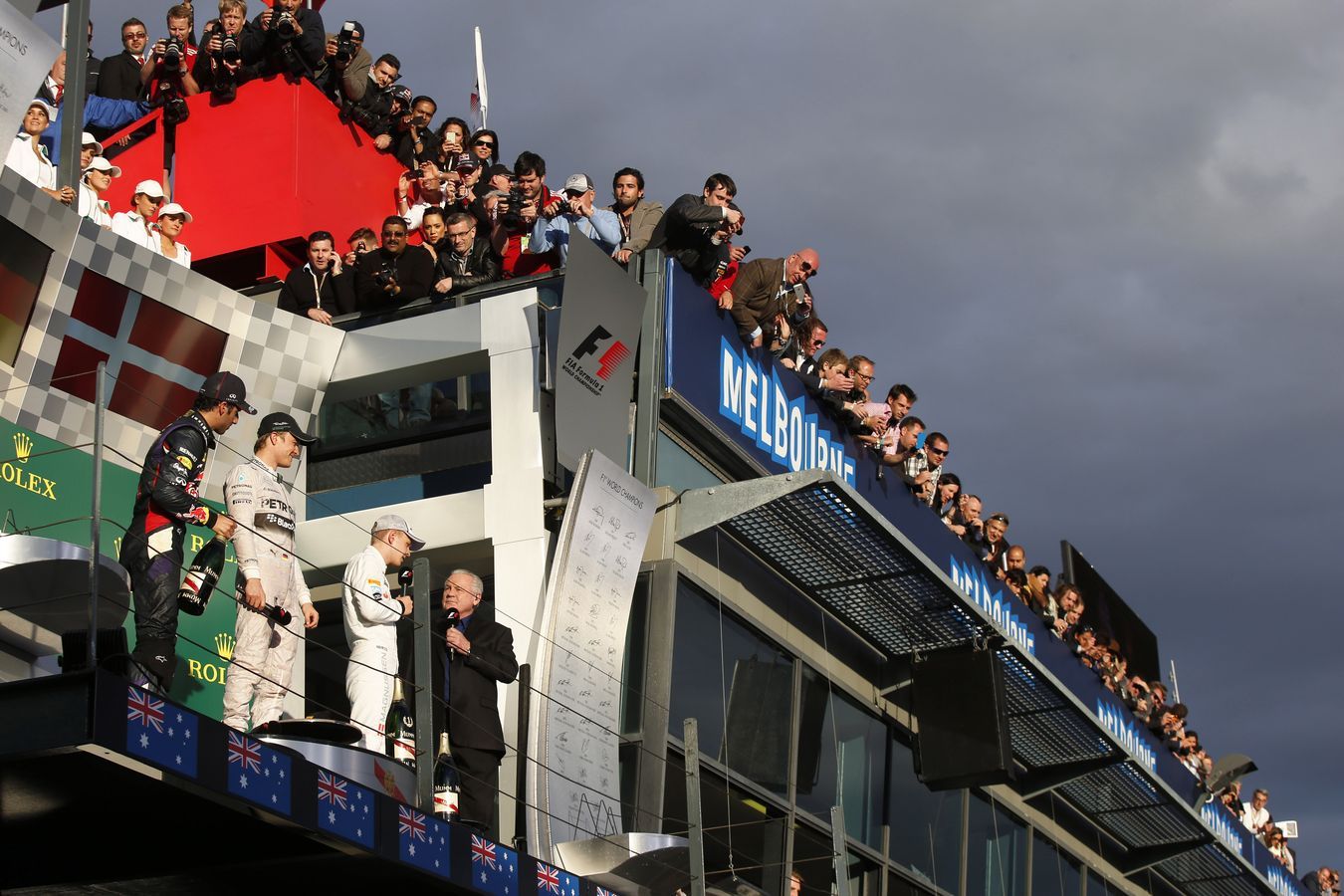 Flashback to our podium in 2014