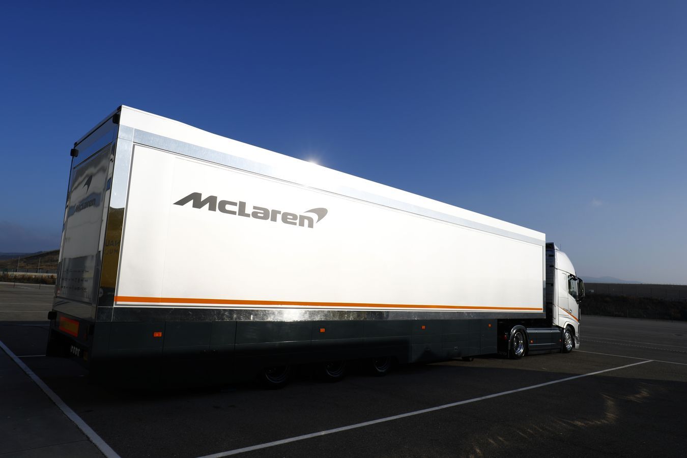Beginning of the MCL34's journey
