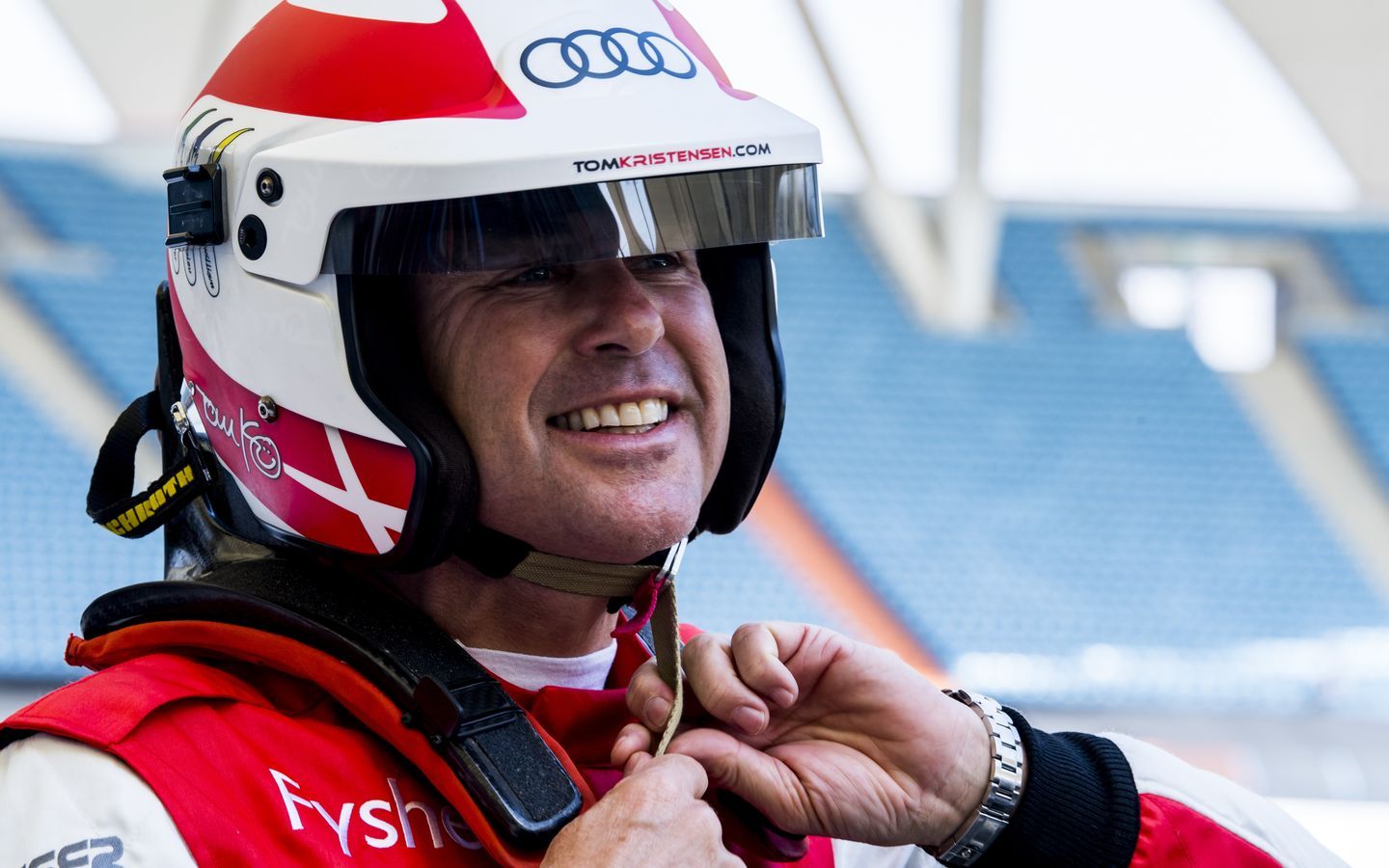 Racing legend and fellow Dane Tom Kristensen