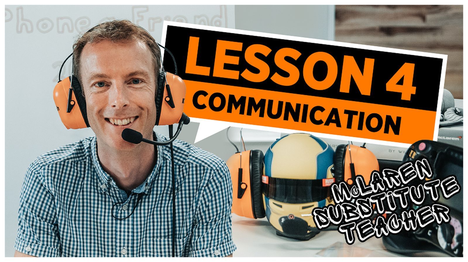 McLaren Substitute Teacher: Lesson 4 challenge