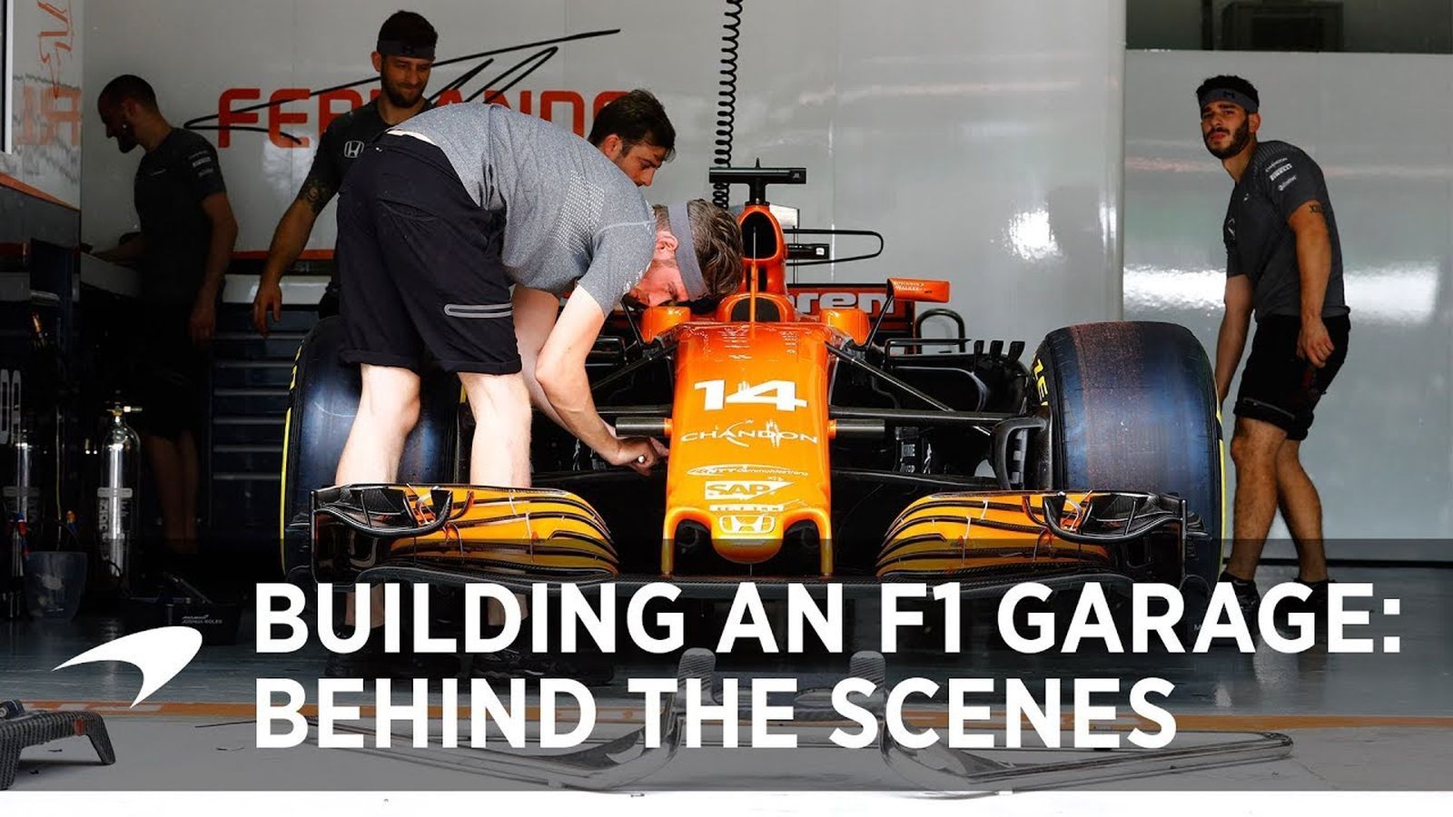 Behind the scenes with McLaren's F1 team