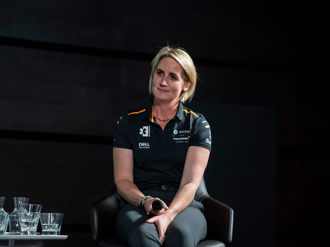Our first-ever female driver