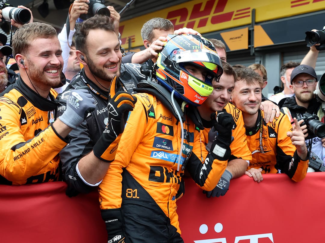 The best moments from the Belgian Grand Prix