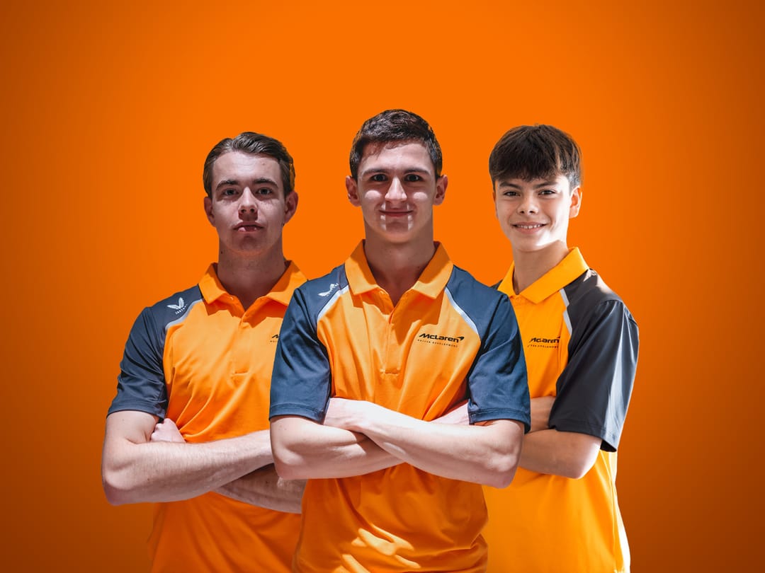 <span class="mclaren">McLAREN</span> Racing make three exciting additions to its Driver Development Programme