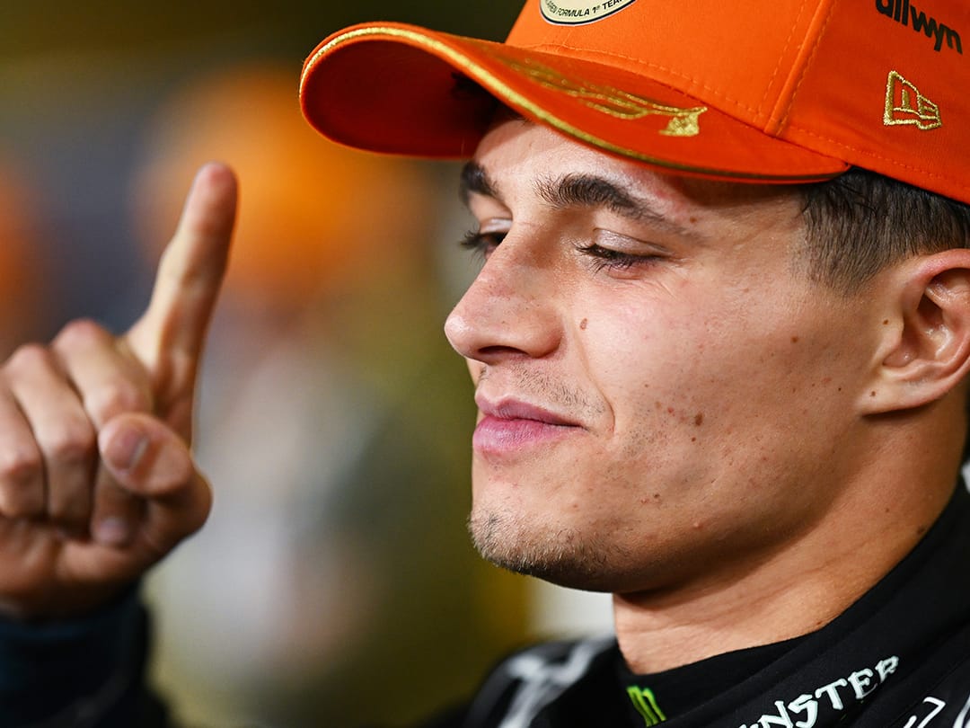 Lando to use No.1 in 2026 as World Champion