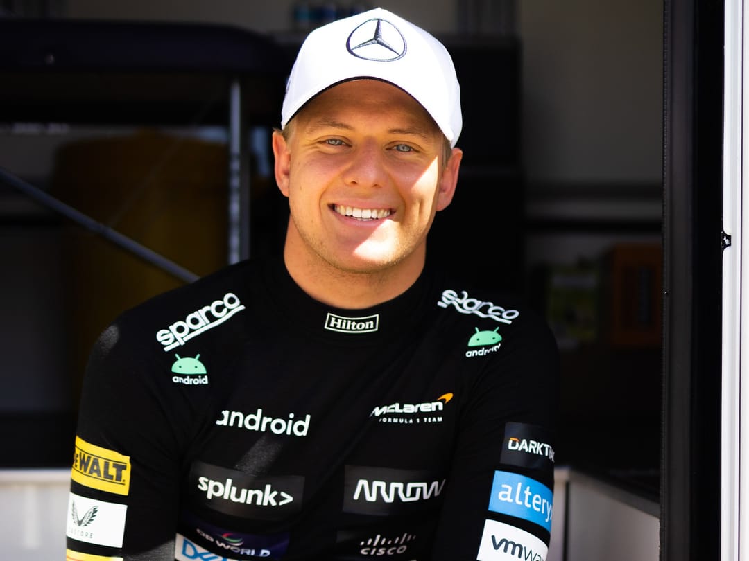 Mick Schumacher explains the benefits of his test in the MCL35M