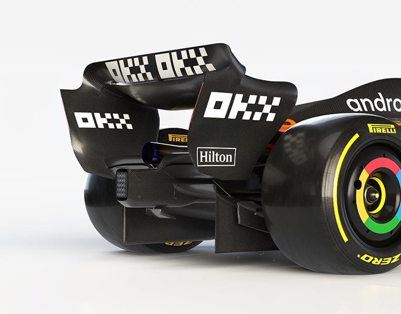 <span class="mclaren">McLAREN</span> Racing announces OKX as a Primary Partner