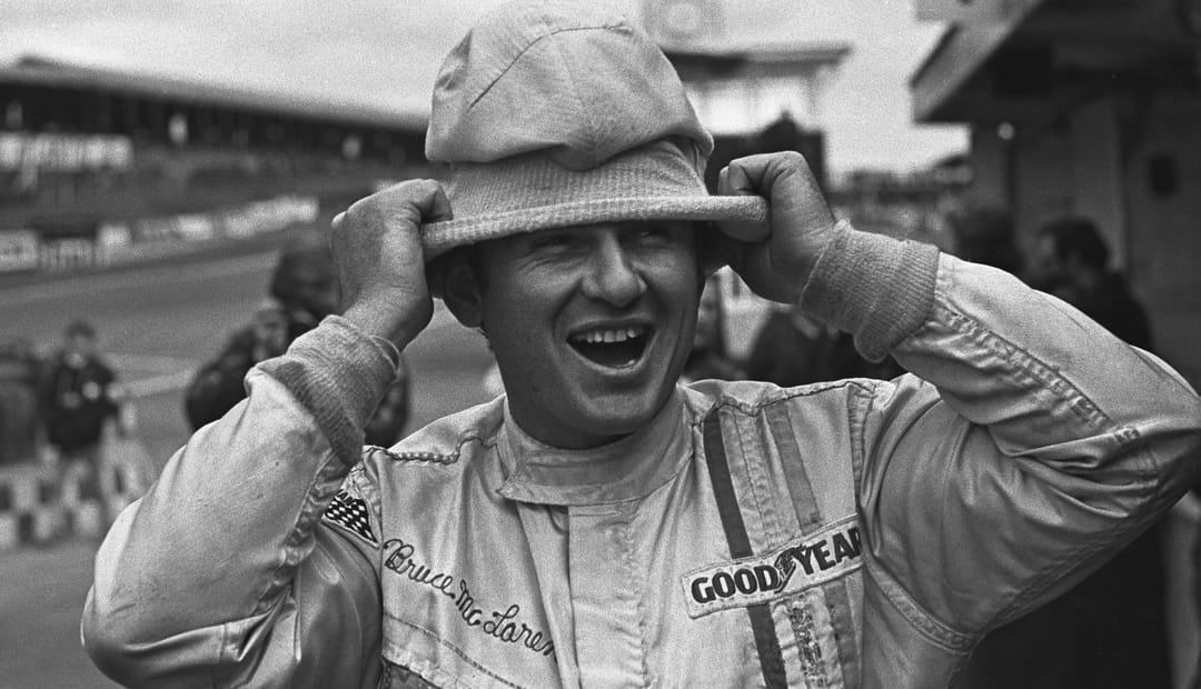 The legendary Bruce <span class="mclaren">McLAREN</span>