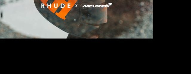 <span class="mclaren">McLAREN</span> Racing and RHUDE announce exclusive fashion collaboration