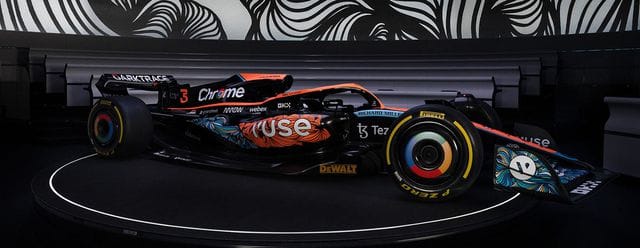 <span class="mclaren">McLAREN</span> Racing and Vuse unveil special Abu Dhabi Grand Prix livery designed by emerging artist