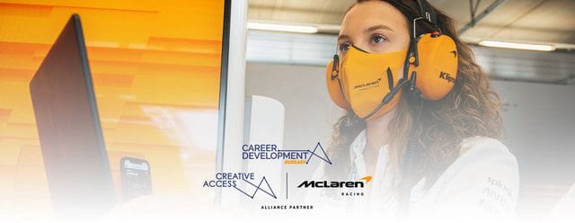 Creative Access and <span class="mclaren">McLAREN</span> Racing launch new Career Development Bursary