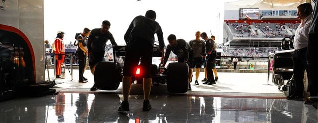 Building a Formula 1 garage