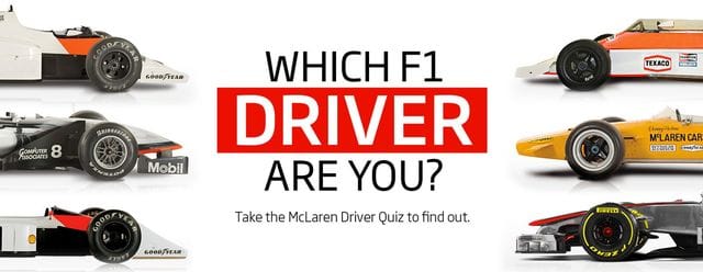 Which F1 Driver Are You?