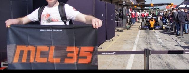 My pre-season test experience