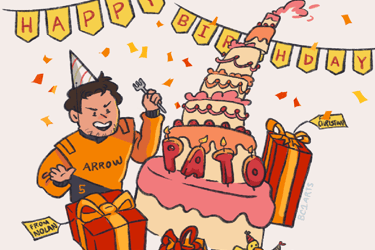 Illustration of Pato O'Ward