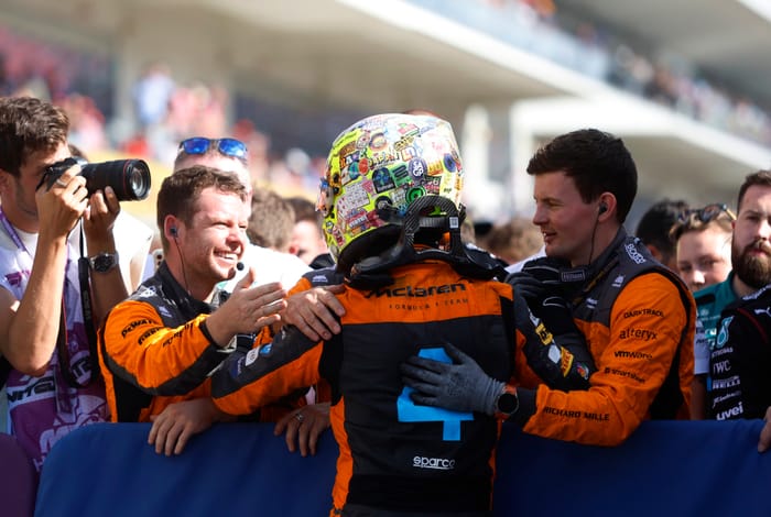 Lando: "You've got to remind yourself of where we were" 