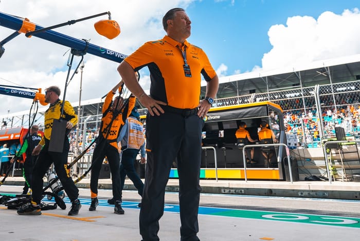 A letter from Zak Brown 