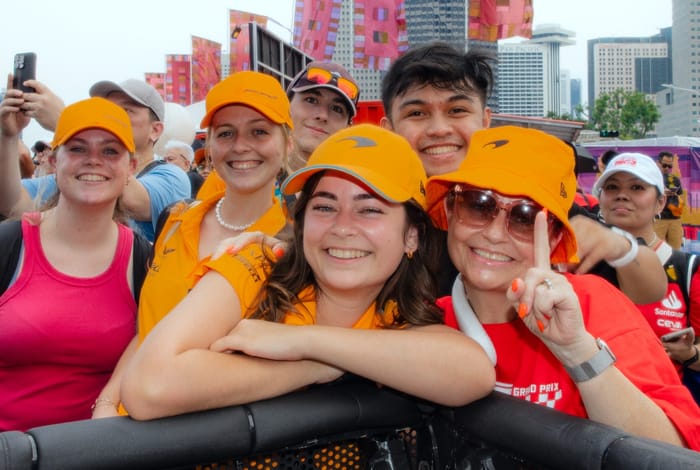 The Singapore Grand Prix according to social 