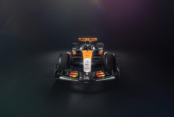 McLaren unveils Google Gemini livery enhancement 