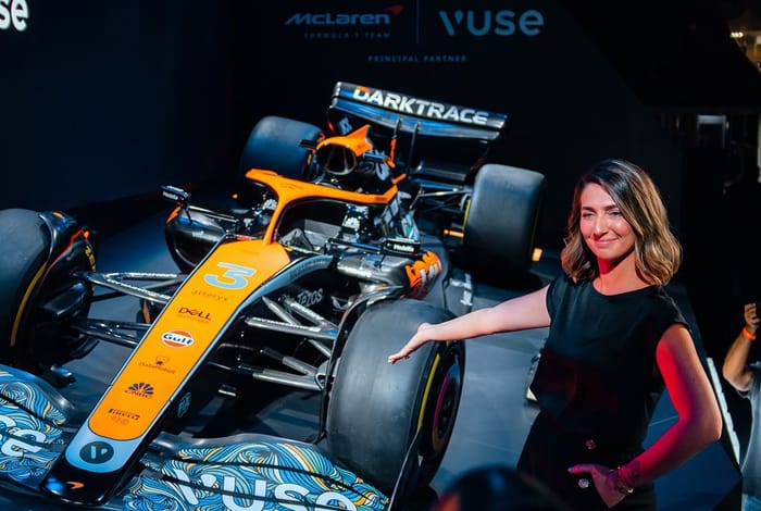 How Anna Tangles turned the MCL36 into 'a moving canvas' 