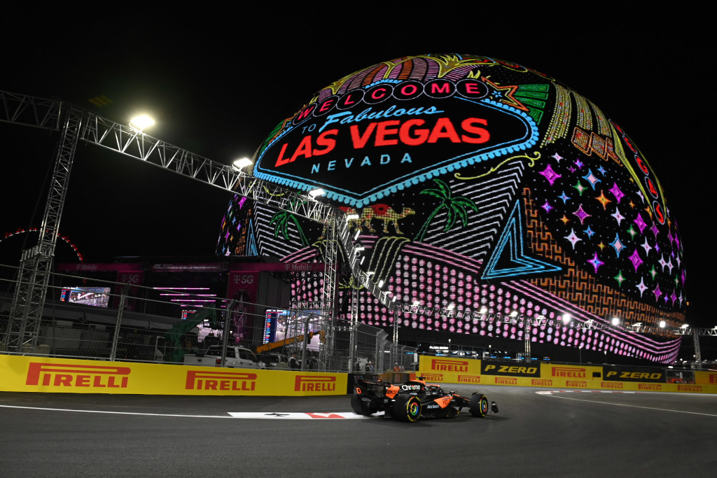 car race in las vegas october 2023