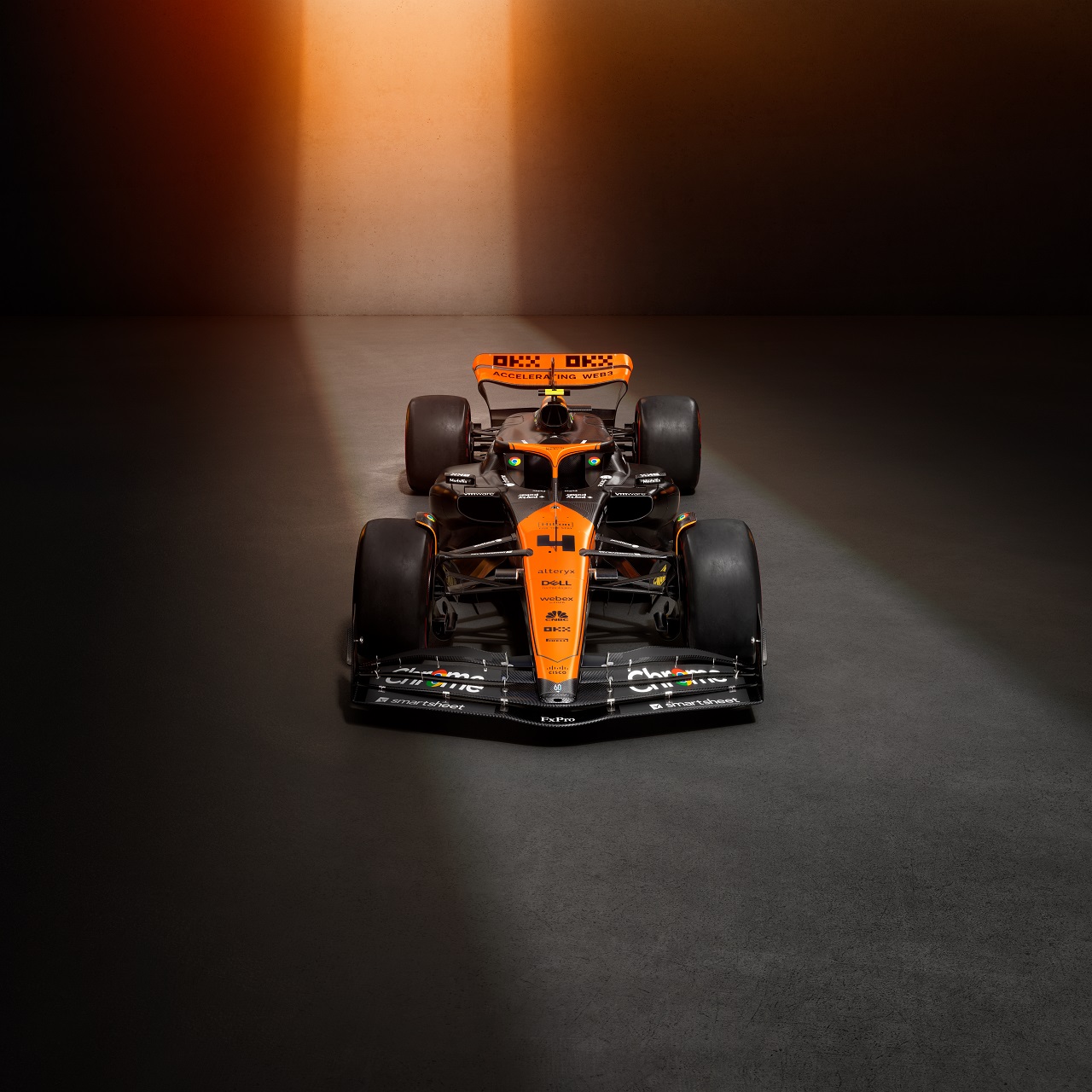 OKX switch McLaren MCL60 to Stealth Mode for the Singapore Grand Prix