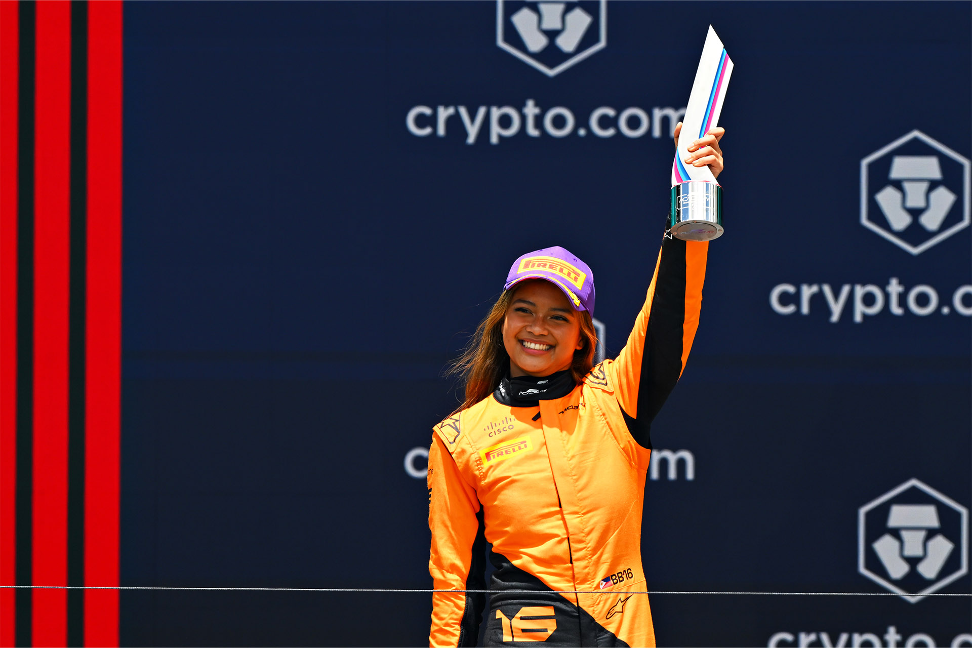 McLaren Trophies: F1 Academy Miami, 2024