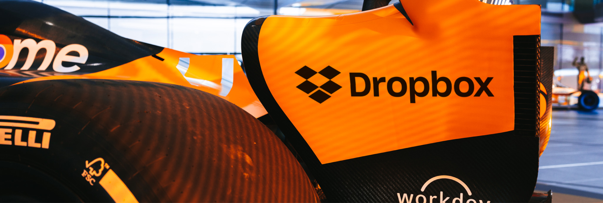 McLaren Racing announces Dropbox as an Official Technology Partner