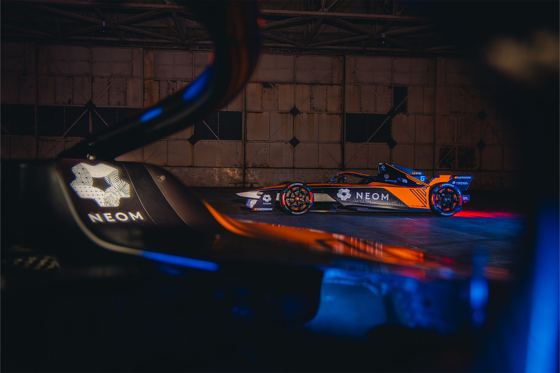 NEOM McLaren Formula E Team reveal livery for 2023/24 ABB FIA