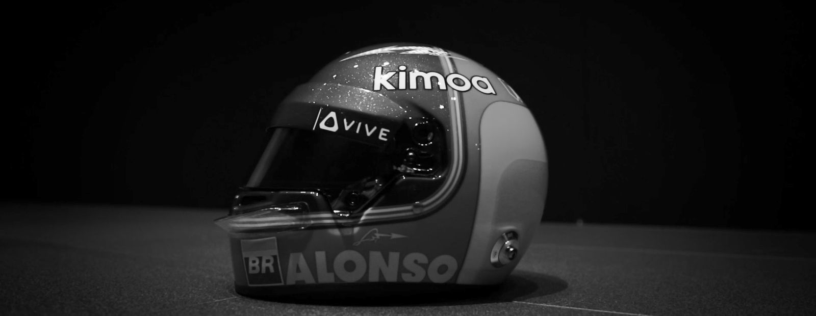 Fernando Alonso Helmet Poster - McLaren F1