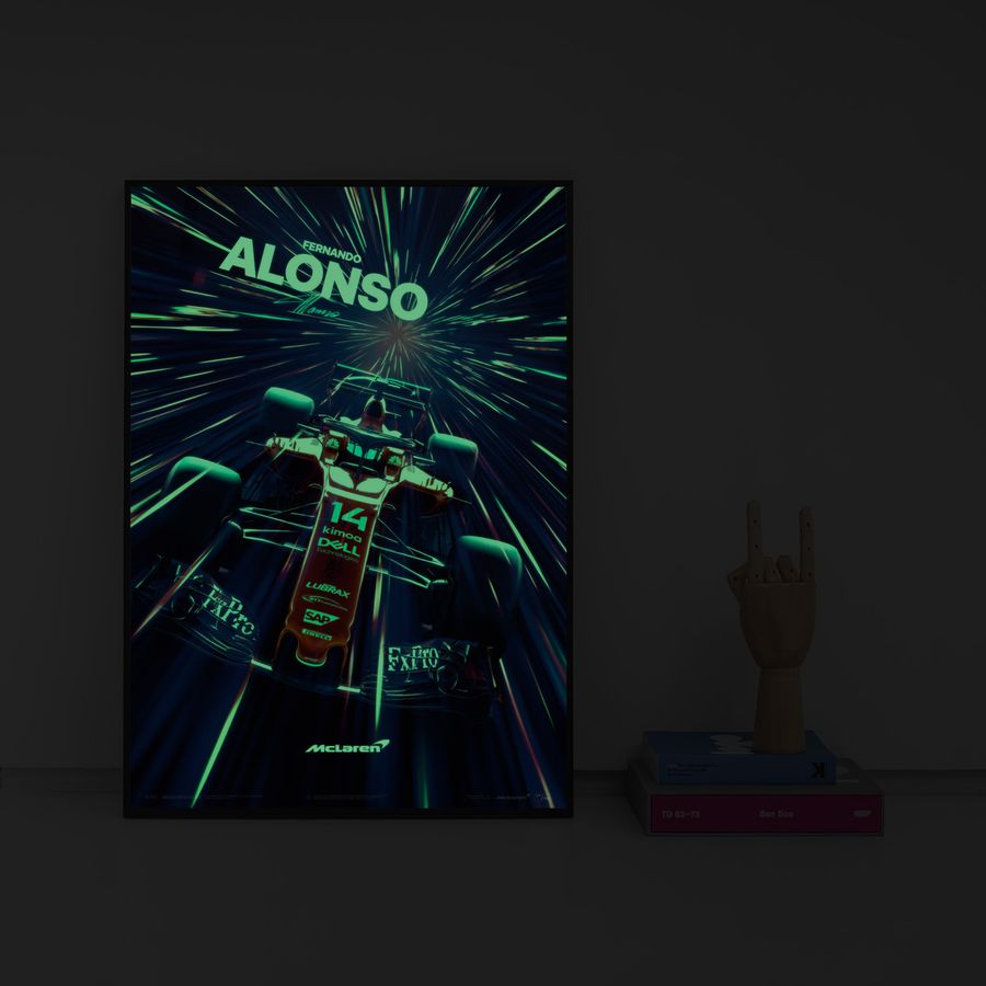 Fernando Alonso — Poster Plus